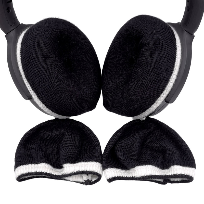 misodiko Washable Knitted Earpads / Headband Cover Compatible with Most Headphones