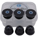 misodiko MD266 Double Flange Memory Foam Eartips Replacement for Shure SE215 SE315 SE535 SE425 SE846 SE110 SE112/ Etymotic ER2 ER3 ER4 XR/ SE/ SR