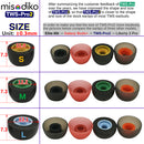 misodiko TWS-Pro2 Memory Foam Eartips Replacement for Beats Fit Pro/ Studio Buds, Samsung Galaxy Buds 3/ Buds2/ Plus, Jabra Elite & Evolve/ Active 65t & 75t & Sport, Soundcore Liberty/ Air 2 & 3 Pro/ Neo/ Life P2 P3, Creative Outlier Air, FIIL T1