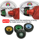 misodiko TWS-Pro2 Memory Foam Eartips Replacement for Beats Fit Pro/ Studio Buds, Samsung Galaxy Buds 3/ Buds2/ Plus, Jabra Elite & Evolve/ Active 65t & 75t & Sport, Soundcore Liberty/ Air 2 & 3 Pro/ Neo/ Life P2 P3, Creative Outlier Air, FIIL T1