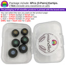 misodiko TWS-Pro2 Memory Foam Eartips Replacement for Beats Fit Pro/ Studio Buds, Samsung Galaxy Buds 3/ Buds2/ Plus, Jabra Elite & Evolve/ Active 65t & 75t & Sport, Soundcore Liberty/ Air 2 & 3 Pro/ Neo/ Life P2 P3, Creative Outlier Air, FIIL T1