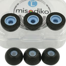 misodiko TWS-Pro2 Memory Foam Eartips Replacement for Beats Fit Pro/ Studio Buds, Samsung Galaxy Buds 3/ Buds2/ Plus, Jabra Elite & Evolve/ Active 65t & 75t & Sport, Soundcore Liberty/ Air 2 & 3 Pro/ Neo/ Life P2 P3, Creative Outlier Air, FIIL T1