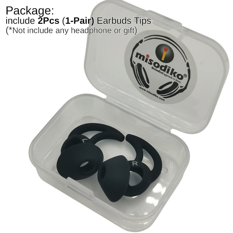 misodiko Silicone Eartips Ear Wings Replacement for Bose QuietComfort Earbuds & Sport Earbuds True Wireless Earphones