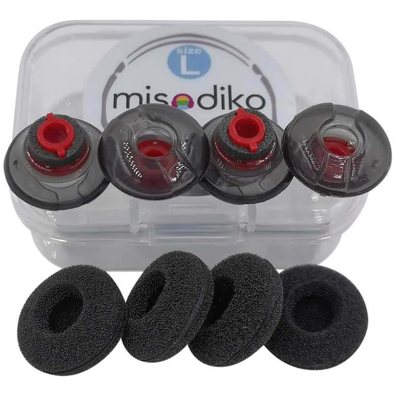 misodiko Eargels Ear Tips Compatible with Plantronics (Poly) Voyager