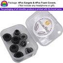 misodiko Eargels Ear Tips Compatible with Plantronics (Poly) Voyager 5200 UC / 5210/ 5220, Voyager Legend, Voyager Pro UC Bluetooth Headsets