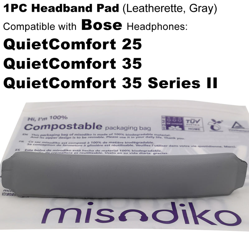 misodiko Headband Pad Replacement for Bose QC25, QC35, QC35ii Headphones