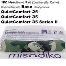 misodiko Headband Pad Replacement for Bose QC25, QC35, QC35ii Headphones