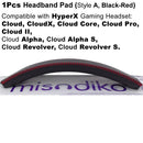misodiko Headband Pad Replacement for HyperX Cloud, Cloud 2 II, Cloud Core, Cloud Alpha, Cloud Revolver S Gaming Headset