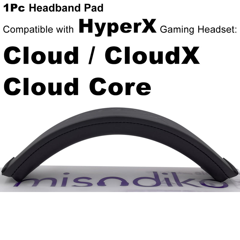 misodiko Headband Pad Compatible with HyperX Cloud, CloudX, Cloud Core Gaming Headset