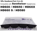 misodiko Headband Pad Replacement for Sennheiser HD600 / HD650 / HD660 S / HD6XX / HD580 Headphones
