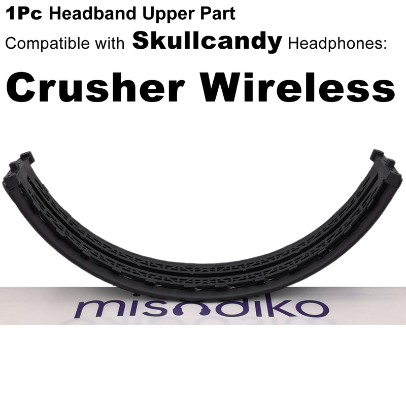 misodiko Headband Upper Part Replacement for Skullcandy Crusher Wireless Headphones