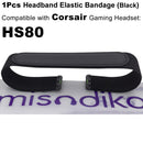 misodiko Headband Elastic Bandage Replacement for CORSAIR HS80 RGB Wireless Gaming Headset