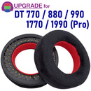 misodiko Upgraded Ear Pads Cushions Replacement for Beyerdynamic DT 770 / 880 / 990 / 1770 / 1990 Pro Headphones (Velour)