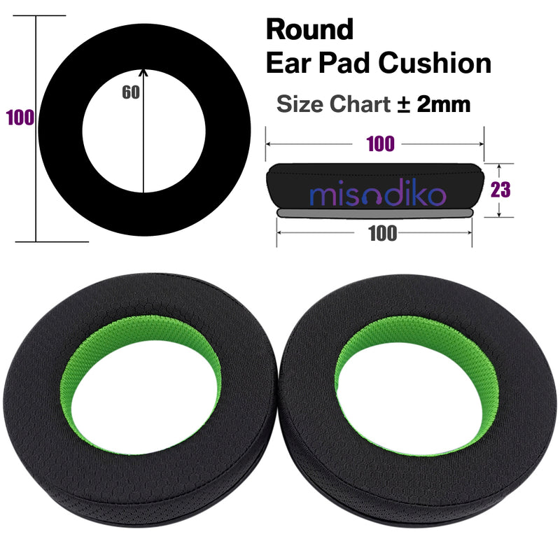 misodiko Upgraded Ear Pads Cushions Replacement for Beyerdynamic DT 770 / 880 / 990 / 1770 / 1990 Pro Headphones (Mesh)