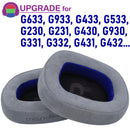 misodiko Upgraded Ear Pads Cushions Replacement for Logitech G633 G933 G230 G231 G331 G332 G430 G431 G432 G930 Gaming Headset (Fabric)