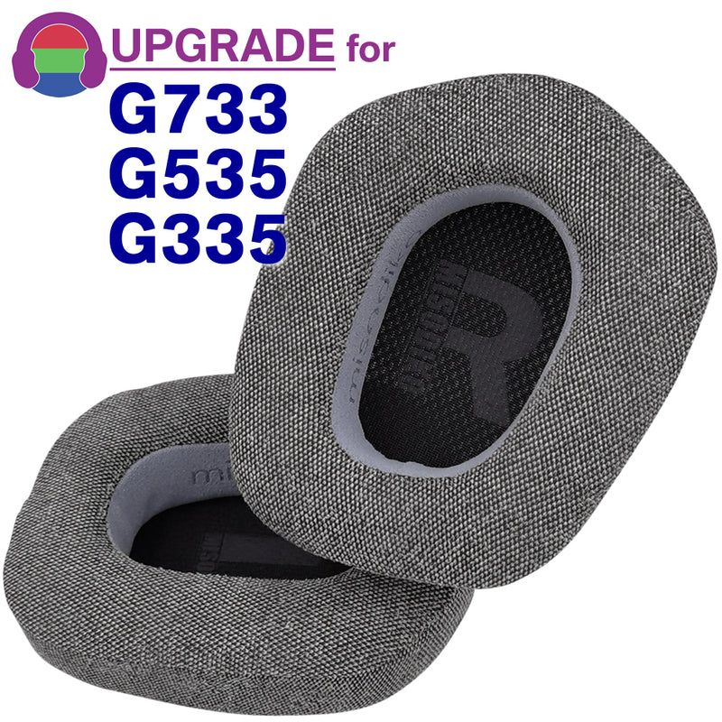 [ on sale in June ] misodiko Upgraded Earpads Replacement for Logitech G733 / G535 / G335 Gaming Headset (Fabric)
