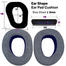 misodiko Upgraded Ear Pads Cushions Replacement for Sennheiser GSP 370/ 350/ 300/ 301/ 302/ 303 Gaming Headset (Fabric)