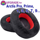 misodiko Upgraded Ear Pads Cushions Replacement for SteelSeries Arctis 1, 3, 5, 7, 9, Pro & Prime Gaming Headset (Velour)