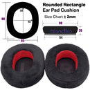 misodiko Upgraded Ear Pads Cushions Replacement for SteelSeries Arctis 1, 3, 5, 7, 9, Pro & Prime Gaming Headset (Velour)