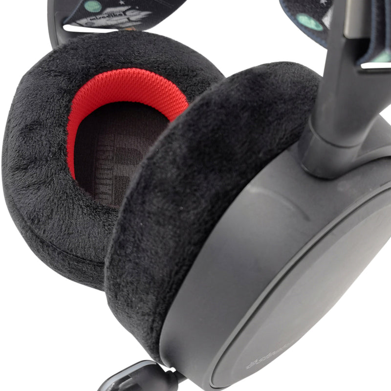 misodiko Upgraded Ear Pads Cushions Replacement for SteelSeries Arctis 1, 3, 5, 7, 9, Pro & Prime Gaming Headset (Velour)