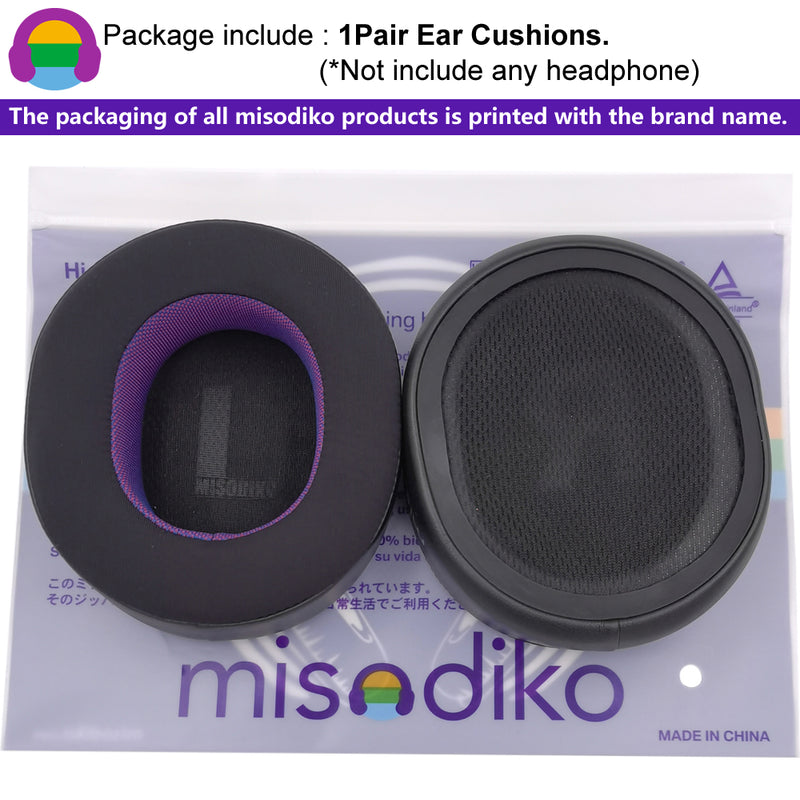 misodiko Upgraded Ear Pads Cushions Replacement for SteelSeries Arctis 1, 3, 5, 7, 9, Pro & Prime Gaming Headset (Cooling Gel)