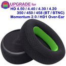 misodiko Upgraded Earpads Replacement for Sennheiser HD 4.50BTNC/ 4.40BT/ 450BT/ 400S/ 350BT/ 300, Momentum 2.0 Over-Ear Headphones (Mesh)