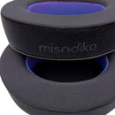 misodiko [Upgraded Comfy] Universal Oval Ear Pads Cushions for Over-Ear Headphones (Cooling Gel 2023)