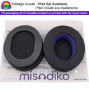 misodiko [Upgraded Comfy] Universal Oval Ear Pads Cushions for Over-Ear Headphones (Cooling Gel 2023)