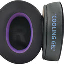 misodiko [Upgraded Comfy] Universal Oval Ear Pads Cushions for Over-Ear Headphones (Cooling Gel)