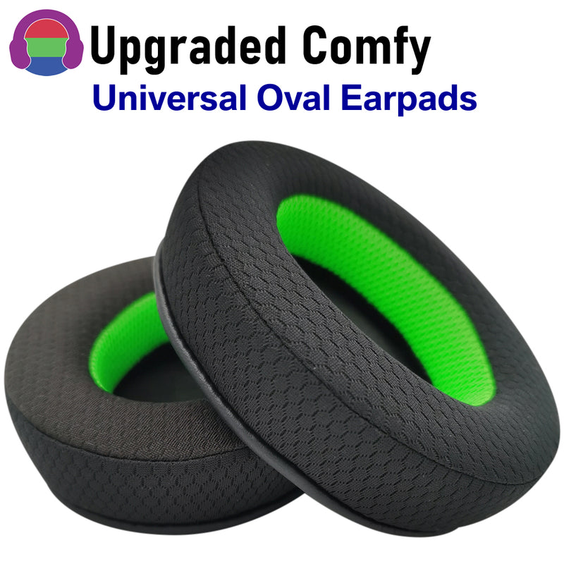 misodiko [Upgraded Comfy] Universal Oval Ear Pads Cushions for Over-Ear Headphones (Mesh)