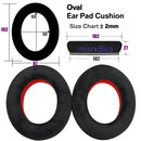 misodiko Upgraded Ear Pads Cushions Replacement for Corsair HS50 HS60 HS70 Pro, HS75 Gaming Headset (Velour)