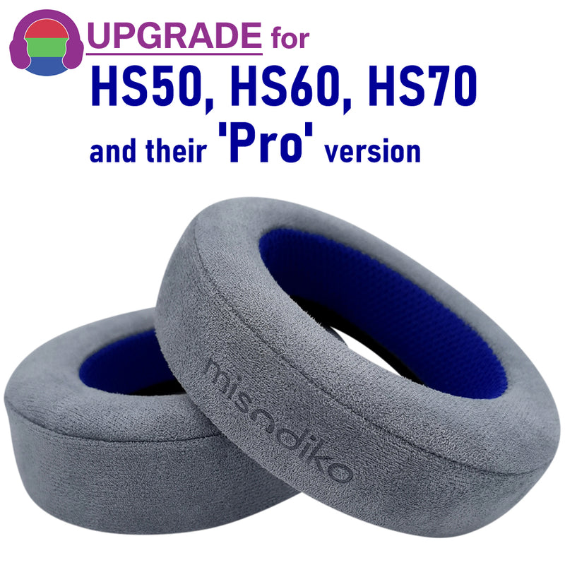 misodiko Upgraded Ear Pads Cushions Replacement for Corsair HS50 HS60