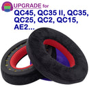 misodiko Upgraded Ear Pads Cushions Replacement for Bose QC45, QC35ii, QC35, QC25, QC2, QC15, AE2 Headphones (Velour)