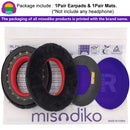 misodiko Upgraded Ear Pads Cushions Replacement for Bose QC45, QC35ii, QC35, QC25, QC2, QC15, AE2 Headphones (Velour)