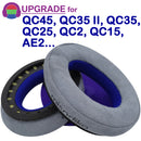 misodiko Upgraded Ear Pads Cushions Replacement for Bose QC45, QC35ii, QC35, QC25, QC2, QC15, AE2 Headphones (Fabric)