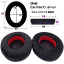 misodiko Upgraded Earpads Replacement for Philips SHP9600 Headphones (Velour)