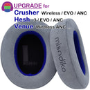misodiko Upgraded Ear Pads Cushions Replacement for Skullcandy Crusher Wireless / Crusher EVO / Crusher ANC, Hesh 3 / Hesh EVO / Hesh ANC, Venue Wireless ANC Headphones (Fabric)