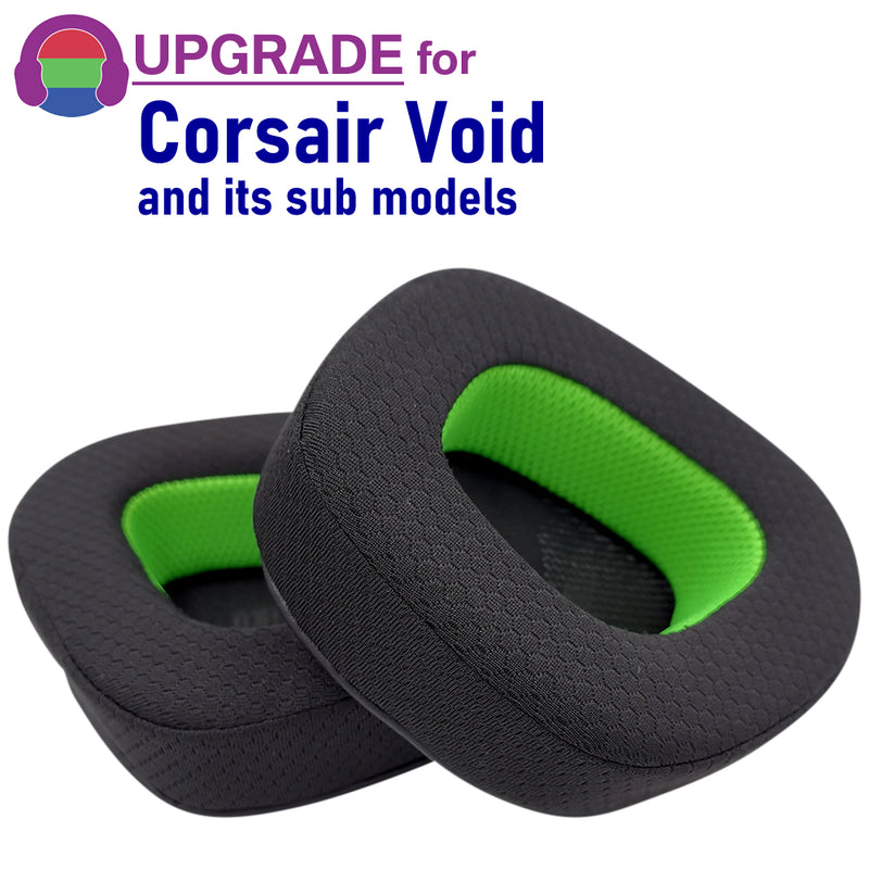misodiko Upgraded Ear Pads Cushions Replacement for Corsair Void RGB Elite Pro Gaming Headset (Mesh)