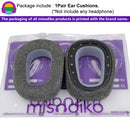 misodiko Upgraded Earpads Replacement for Logitech G435, Zone Vibe 100 / 125 / Wireless Headphones (Fabric)