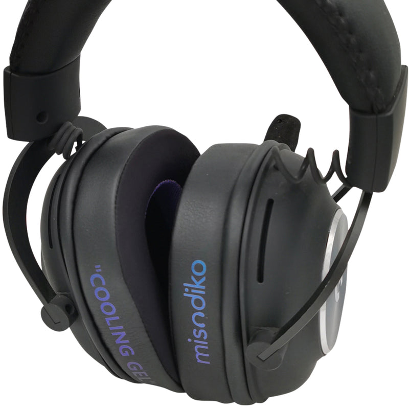 misodiko Cooling Gel Ear Pads Cushions Replacement for Razer BlackShark V2/ X/ Pro,  Logitech G PRO X Gaming Headset