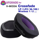 misodiko Upgraded Earpads Replacement XL Cushions for V-MODA Crossfade LP / LP2 / M-100 / Wireless 1 and 2 Headphones (Cooling Gel)