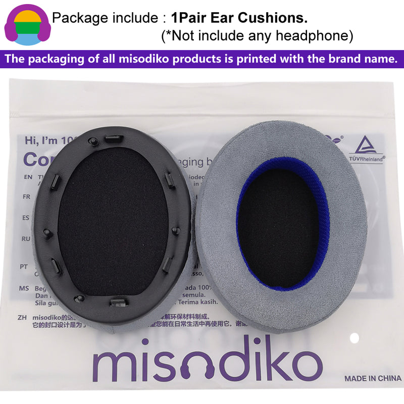 Replacement Ear Pads For Sony WH-1000XM3 & WH-1000XM4 Headphones - Leather Cushions