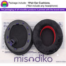 misodiko Upgraded Ear Pads Cushions Replacement for Sony WH-1000XM4 Headphones (Velour)