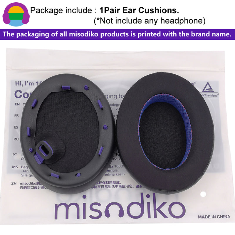 misodiko Upgraded Ear Pads Cushions Replacement for Sony WH-1000XM4 Headphones (Cooling Gel)