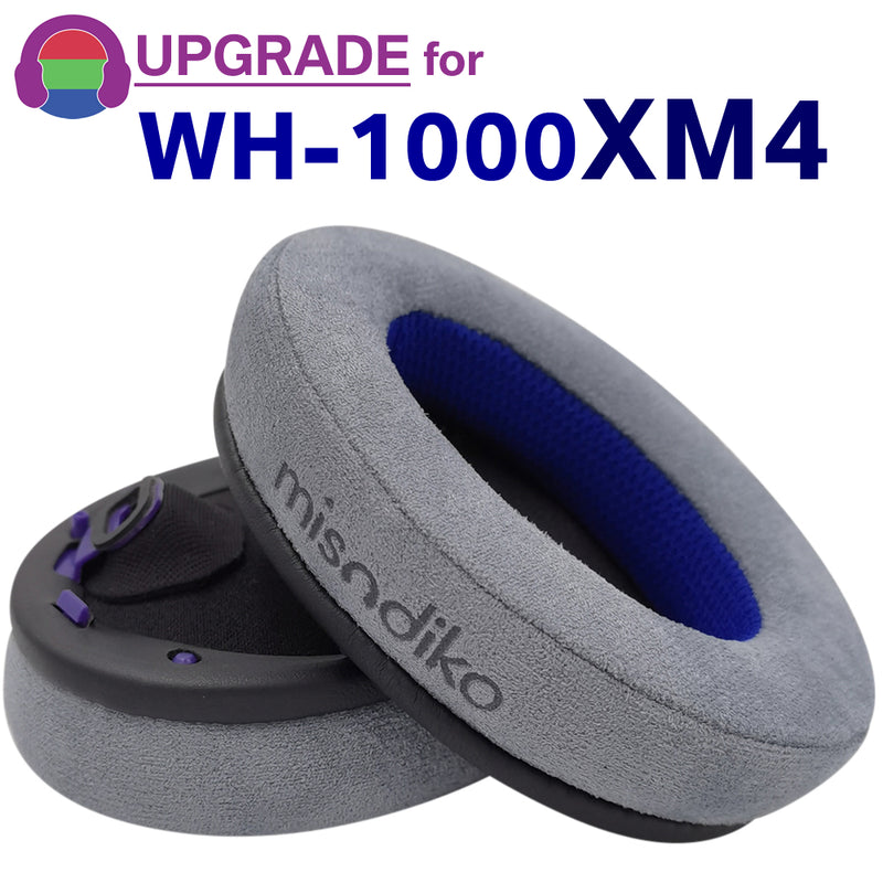 misodiko Upgraded Ear Pads Cushions Replacement for Sony WH-1000XM4 Headphones (Fabric)