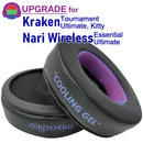 misodiko Upgraded Ear Pads Cushions Replacement for Razer Nari Wireless, Nari Essential/ Ultimate, Kraken 2019/ Ultimate/ TE/ BT/ Kitty Gaming Headset (Cooling Gel)