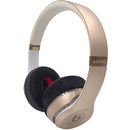 misodiko Upgraded Ear Pads Cushions Replacement for Beats Solo 2 & Solo 3 Wireless On-Ear Headphones (Velour)