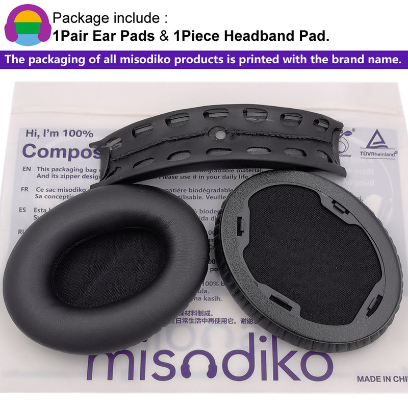 misodiko Headband & Ear Pads Replacement for Beats by Dr Dre Studio 1.0 Headphones