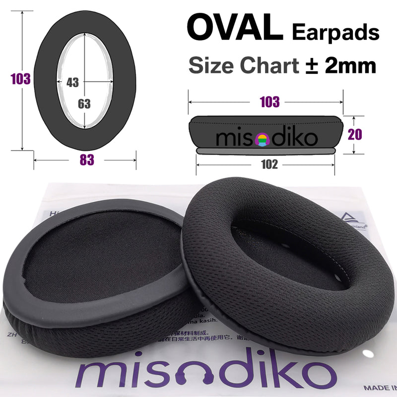 misodiko Ear Pads Cushions Replacement for HyperX Cloud (CloudX) Stinger Core Wireless/ 7.1 Gaming Headset