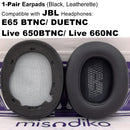 misodiko Ear Pads Cushions Replacement for JBL E65 BTNC, Duet NC, Live 650BTNC, Live 660NC Headphones